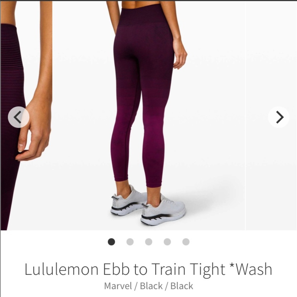 Lululemon ebb to train legging